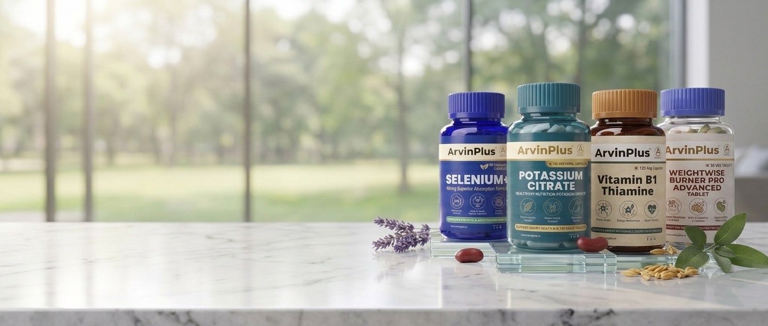 Research-Backed health supplements – ArvinPlus health supplements